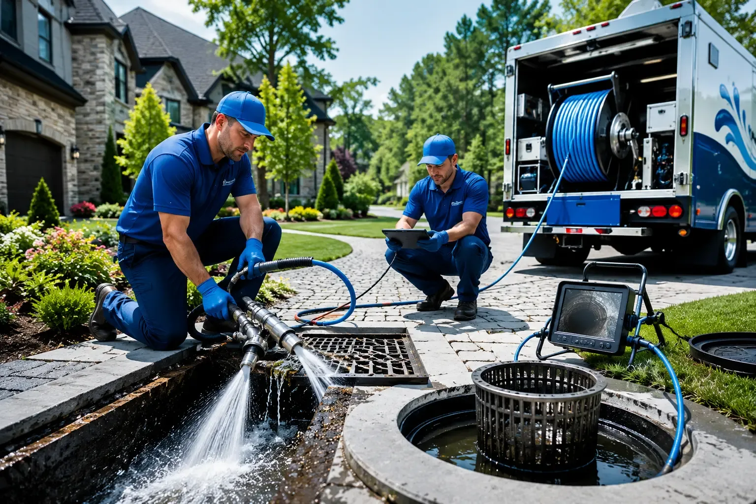 Local outdoor drain cleaning professionals in Moro, IL